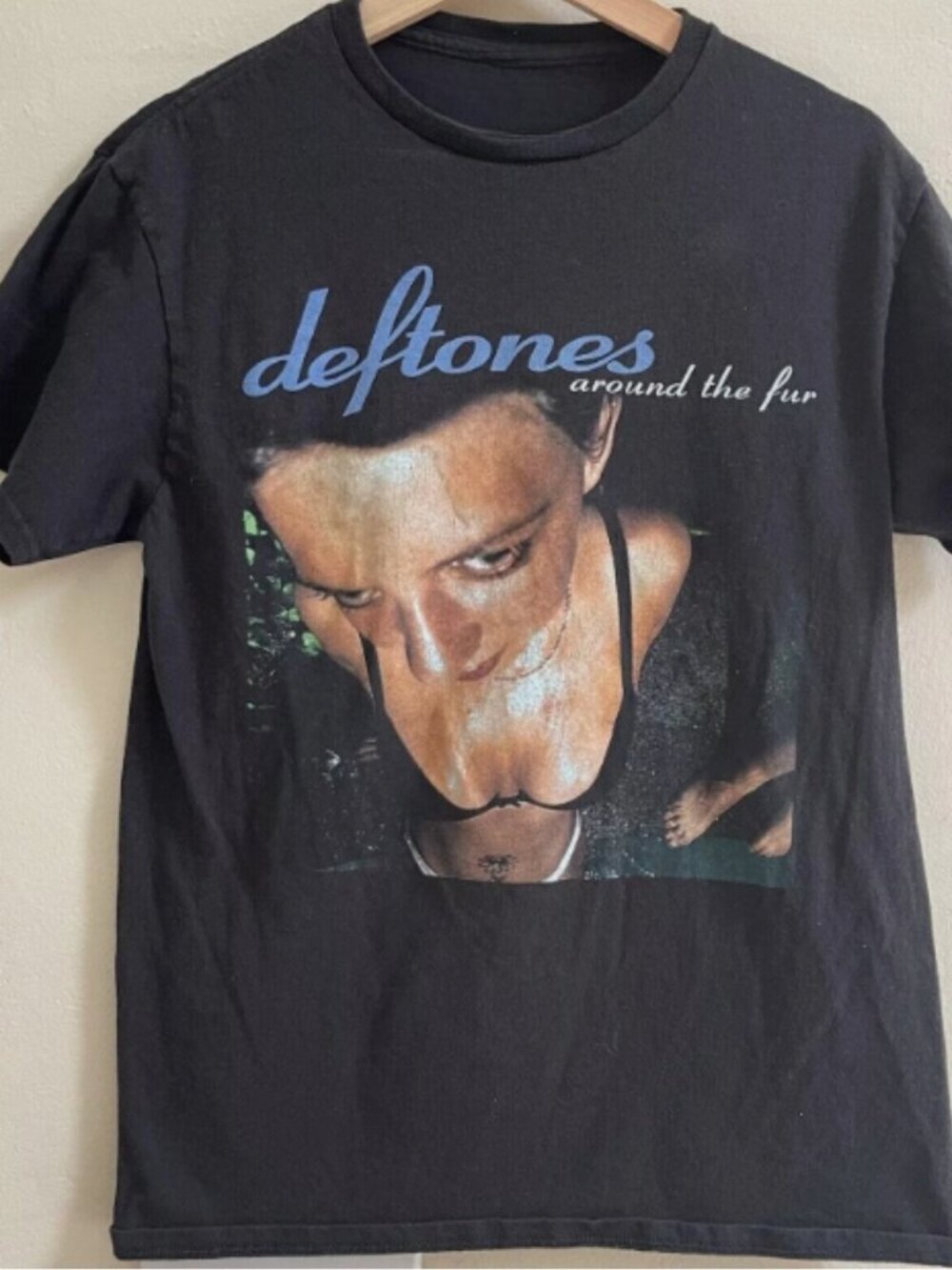Deftones Around The Fur Album Graphic Black T-Shirt